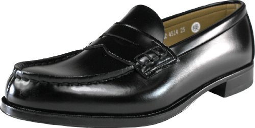 [ハルタ] ローファー トラディショナル 2E 合皮 レディース 4514 ブラック 23.5 cm 2E